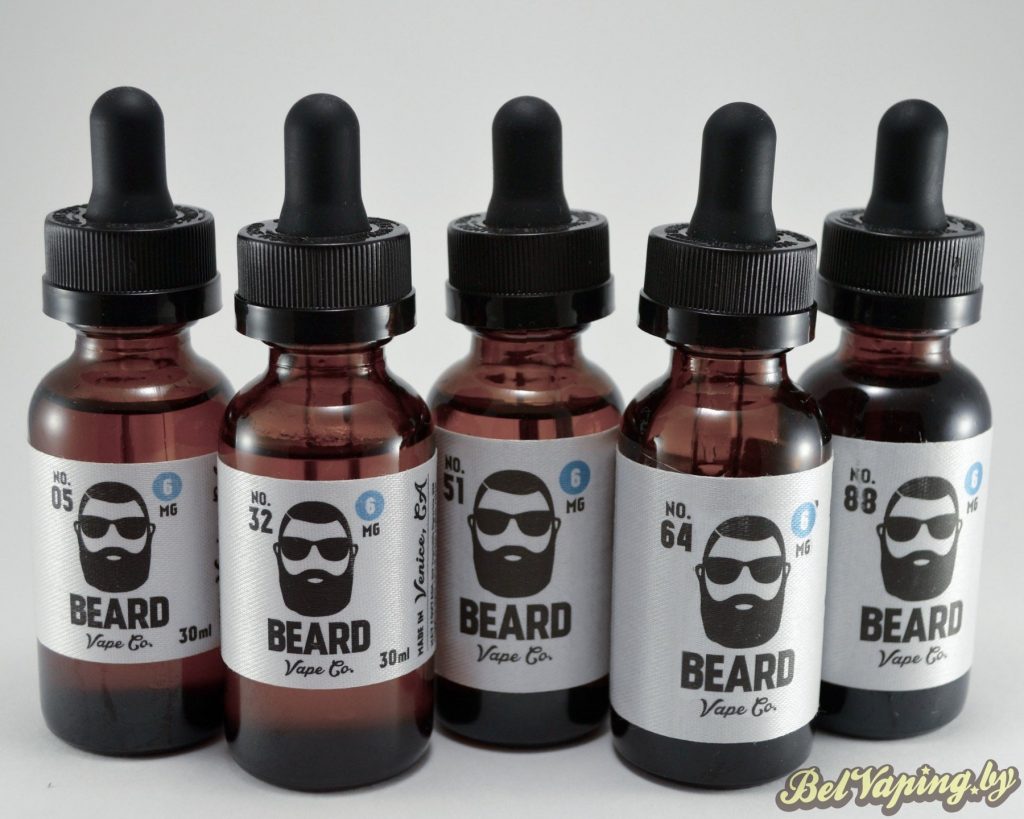 Жидкости для электронных сигарет BEARD Vape Co.