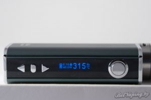 Экран Eleaf iStick TC40W в температурном режиме