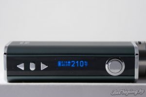 Экран Eleaf iStick TC40W в температурном режиме