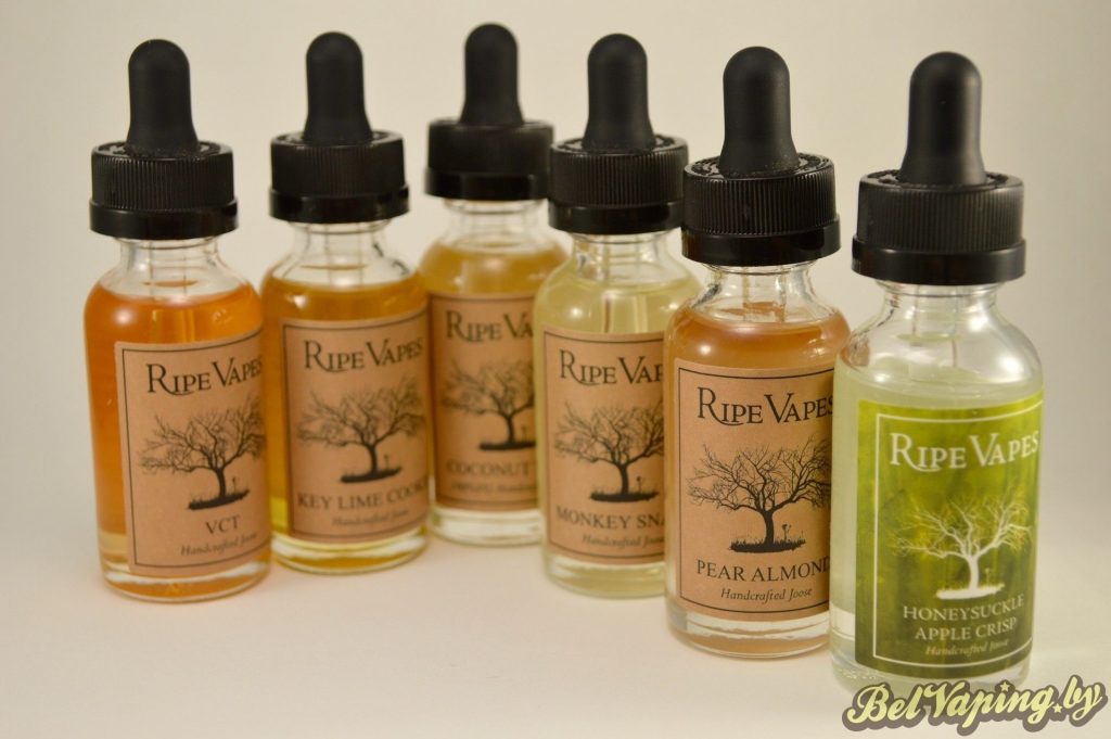 Линейка жидкостей Ripe Vapes