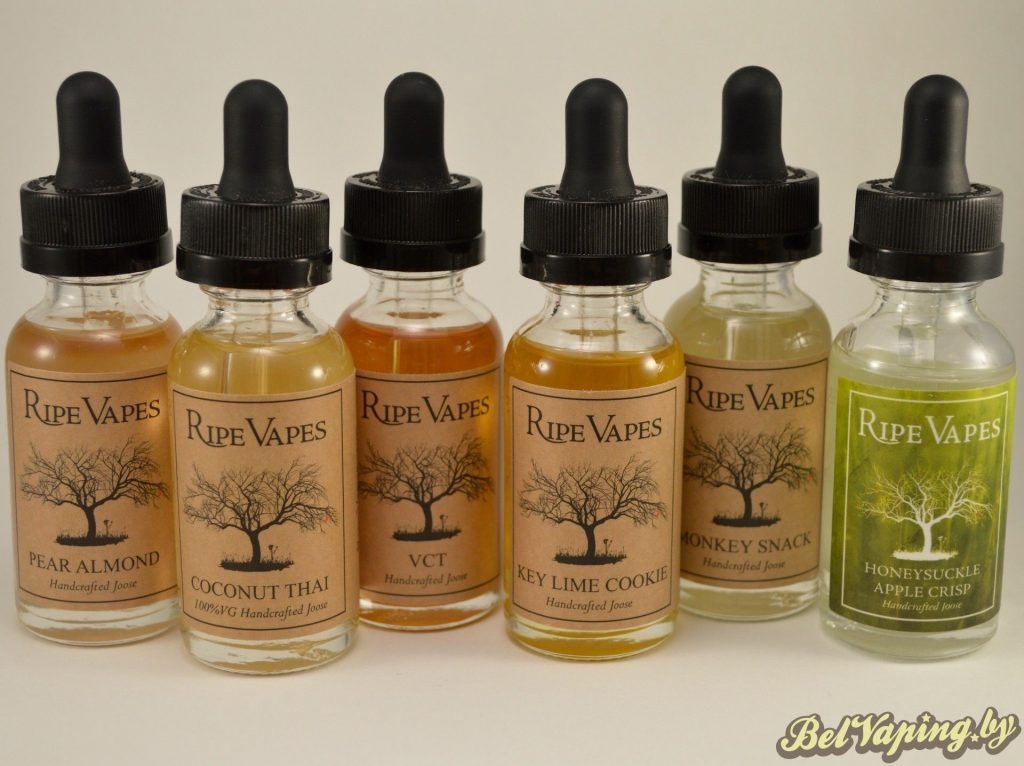 Линейка жидкостей Ripe Vapes