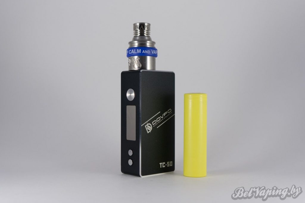 DOVPO TC-50, Veritas RDA и аккумулятор 18650
