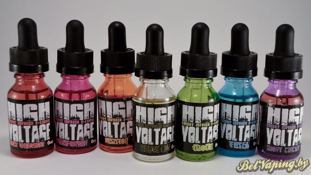 Жидкости для электронных сигарет HIGH VOLTAGE VAPORZ