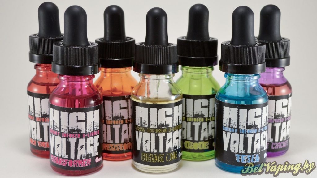 Жидкости для электронных сигарет HIGH VOLTAGE VAPORZ