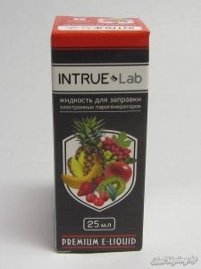 Жидкость для электронный сигарет INTRUE Lab - логотип фруктово-ягодной серии