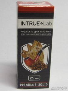 Жидкость для электронный сигарет INTRUE Lab - логотип табачной серии