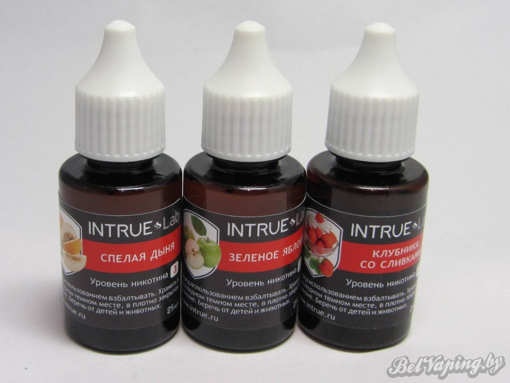 Жидкость для электронный сигарет INTRUE Lab - Фруктово-ягодные вкусы