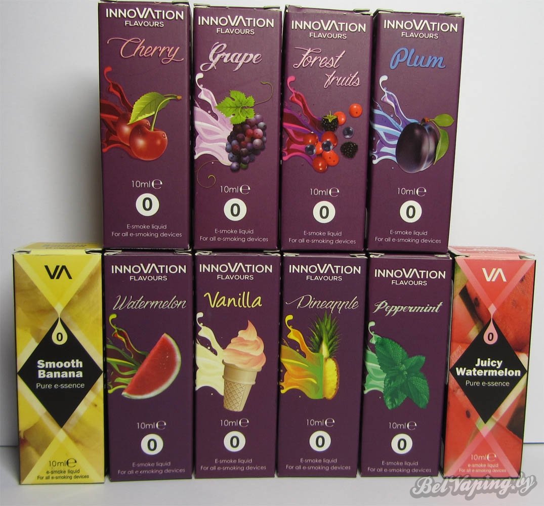Жидкость Innovation Flavours. Общий вид.