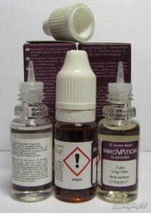 Жидкость Innovation Flavours. Старые бутылочки
