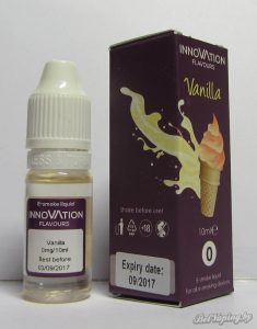 Жидкость Innovation Flavours. Вкус Vanilla (Ваниль)