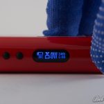 Экран Kangertech Nebox при работе в режиме ТК