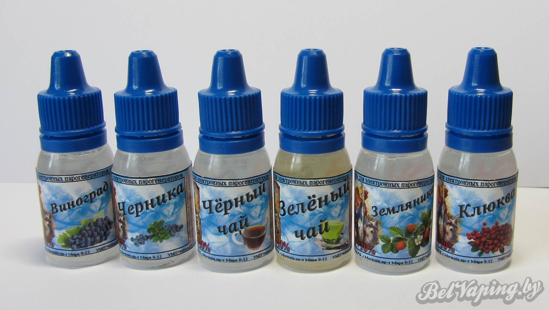Вадкасці BY E-liquid.