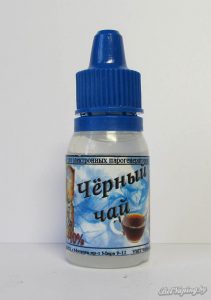Вадкасці BY E-liquid. Чорная гарбата