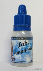 Вадкасці BY E-liquid. Tab. simphony