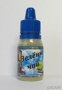 Вадкасці BY E-liquid. Зялёная гарбата
