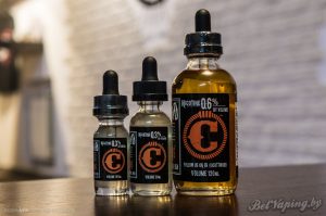 Указание крепости и объема на бутылках Cuttwood