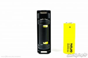 Wismec Presa TC 100W с установленным аккумулятором 18650