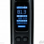 Экран Wismec Presa TC 100W с индикацией количества затяжек
