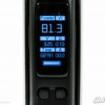 Экран Wismec Presa TC 100W с индикацией времени затяжек