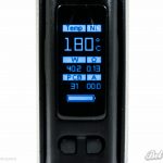 Экран Wismec Presa TC 100W в режиме термоконтроля на никеле 200