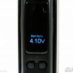 Экран Wismec Presa TC 100W в режиме отображения версии прошивки