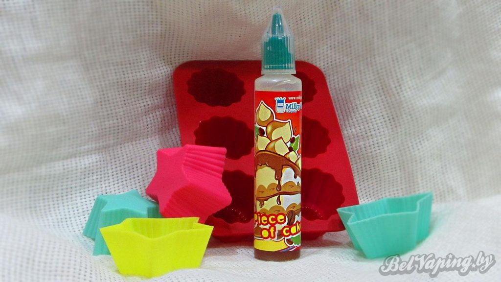 Жидкости Milky Vape. Вкус Piece of cake