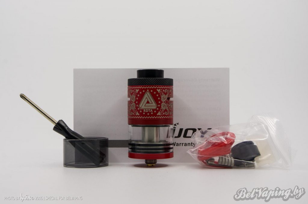 Комплектация iJoy Limitless RDTA Plus