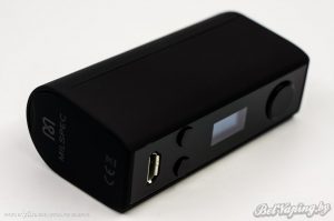 Внешний вид MilSpec Mini 40W Box Mod спереди снизу