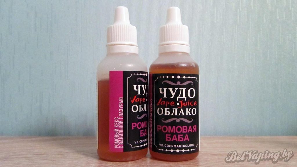 Жидкости Чудо облако - вкус РОМОВАЯ БАБА