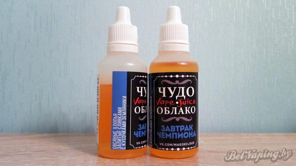 Жидкости Чудо облако - вкус ЗАВТРАК ЧЕМПИОНА