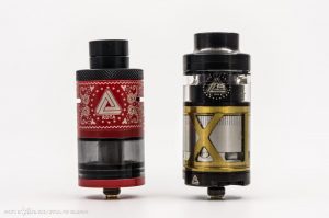 iJoy Limitless RDTA Plus (слева) и iJoy Limitless XL Tank