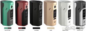 Цвета Reuleaux RX2/3. Фото с сайта www.wismec.com