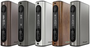 Доступные цвета iPower 80W. Фото с сайта www.eleafworld.com
