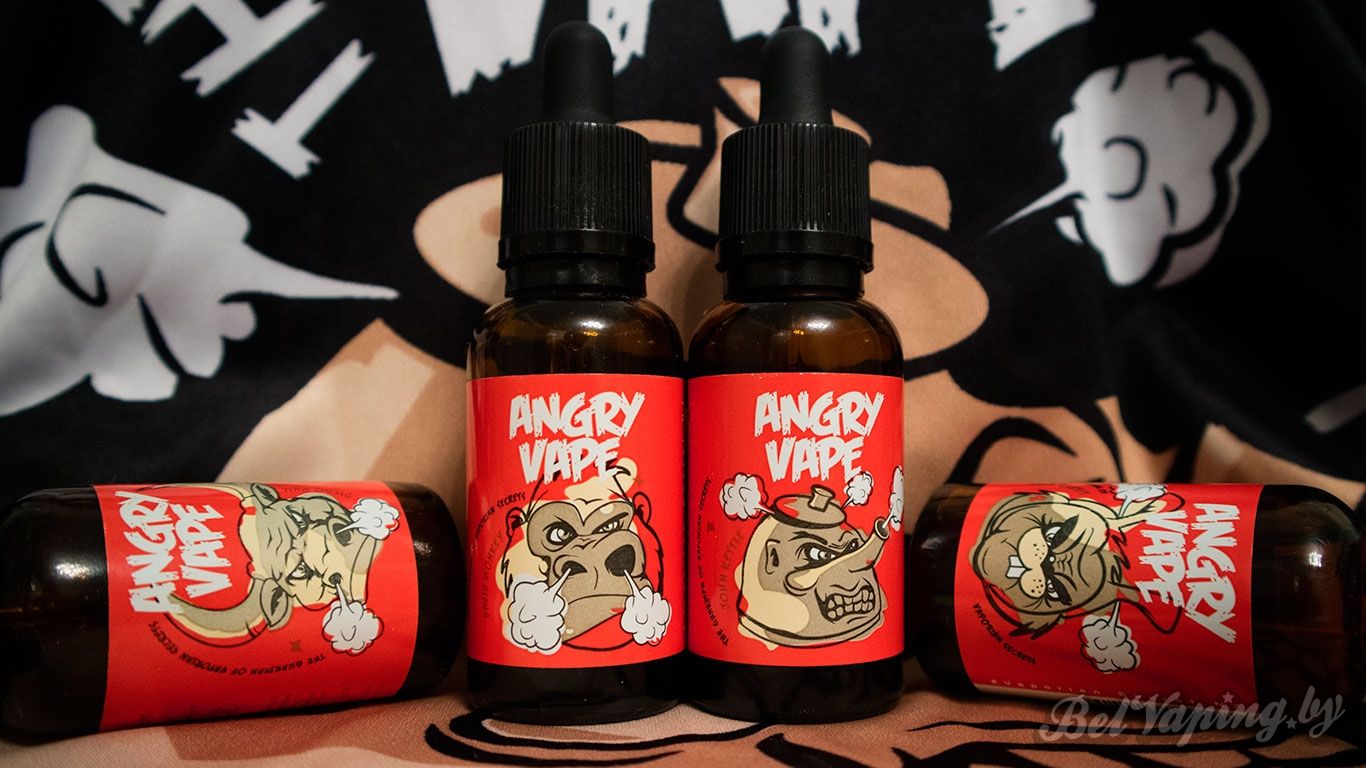 Обзор жидкости Angry Vape