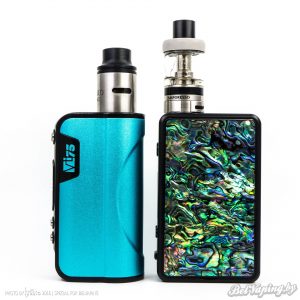 Сравнение размеров: HCigar VT75 (слева) и Hotcig R150