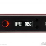 Дисплей Hotcig DX75 в режиме термоконтроля