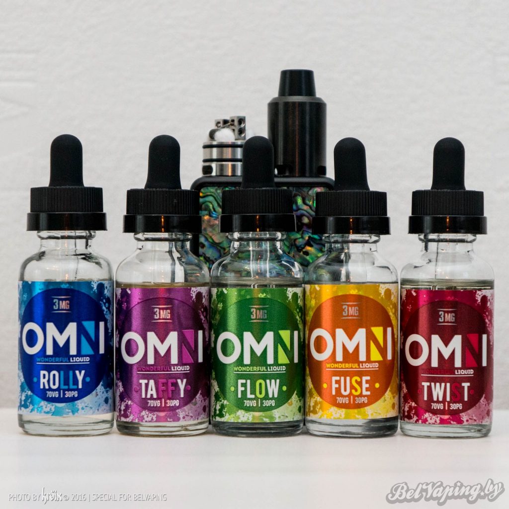 Жидкости для электронных парогенераторов OMNI