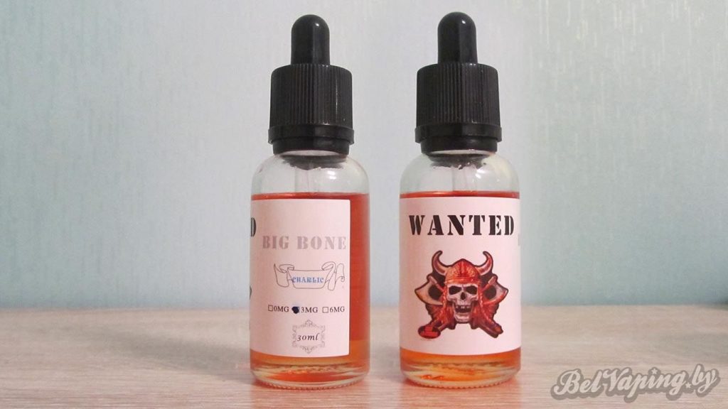 Жидкость Big Bone (Wanted) вкус CHARLIC