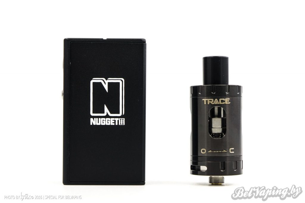 Nugget V2 50W TC Mod и Trace Artery Trace Sub Ohm Tank