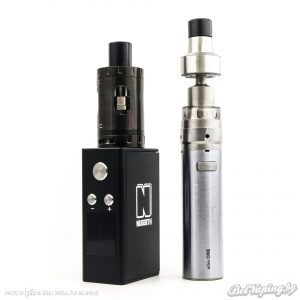 Nugget V2 50W TC Mod (слева) и eGo One