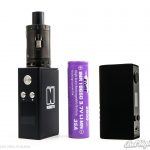 Nugget V2 50W TC Mod (слева направо), аккумулятор 18650 и MilSpec Mini Box Mod