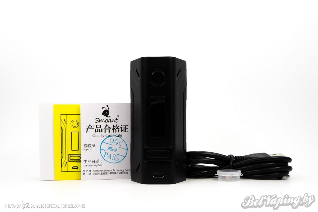 Комплектация Smoant Battlestar 200W