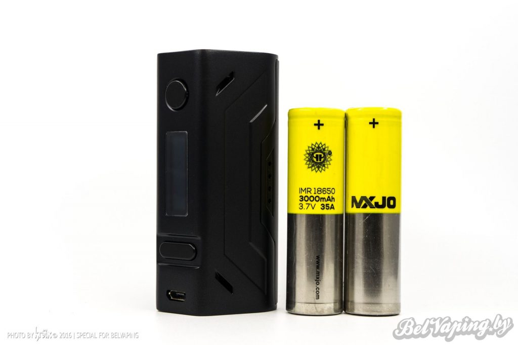 Smoant Battlestar 200W с двумя аккумуляторами 18650