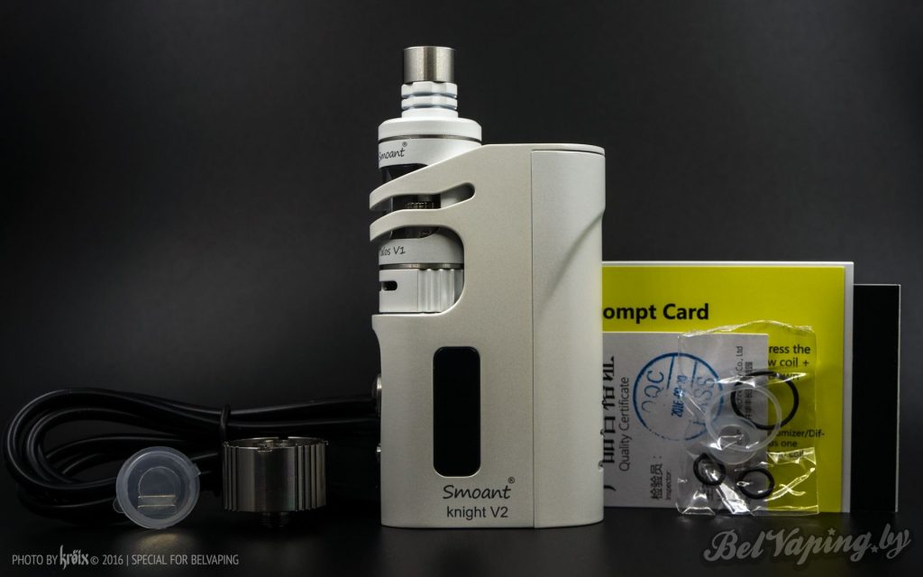 Комплектация Smoant Knight V2 80w TC KITS