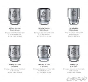 Испарители TFV8 BIG BABY BIG FAMILY