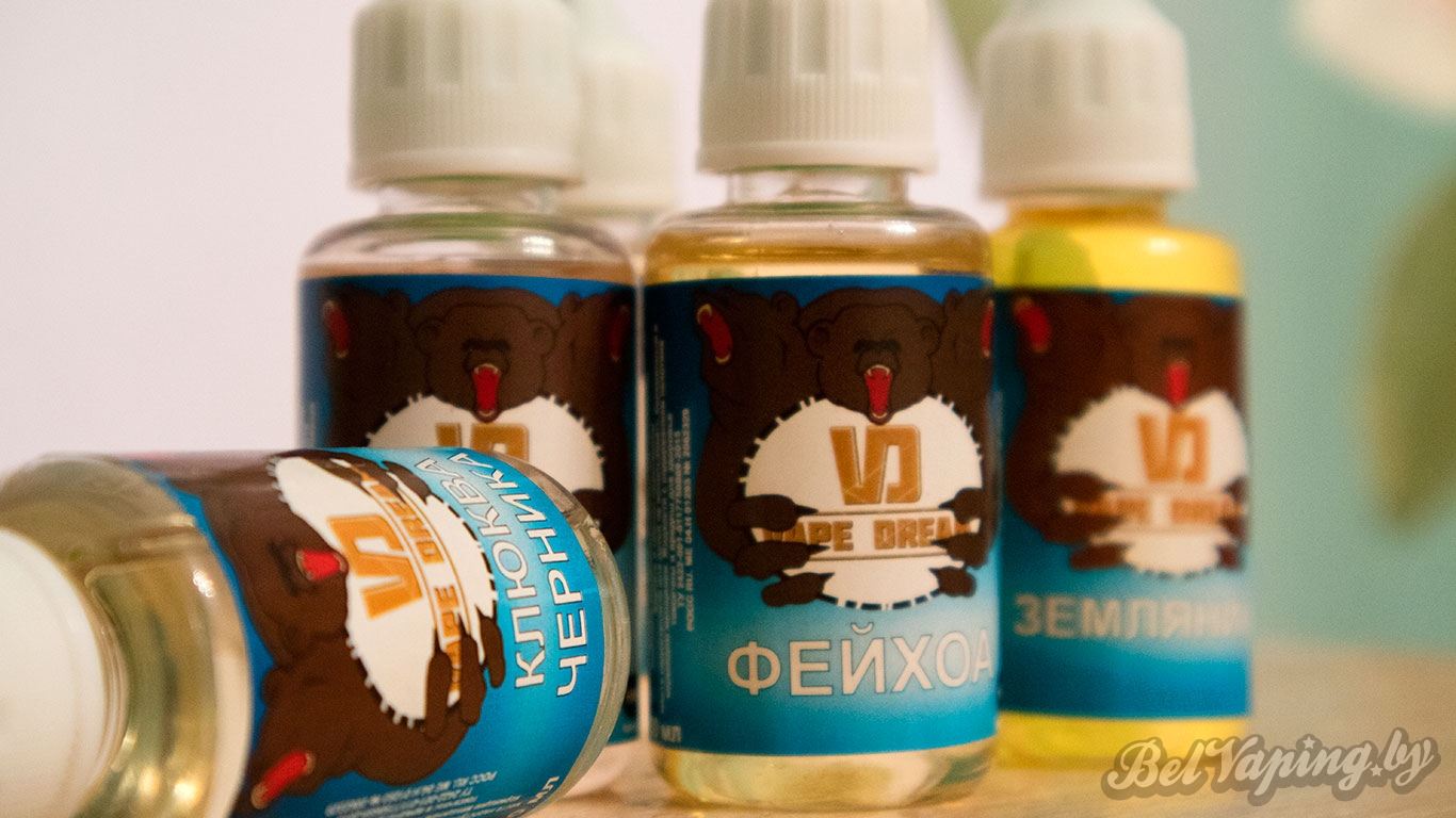 Обзор жидкостей Vape Dream