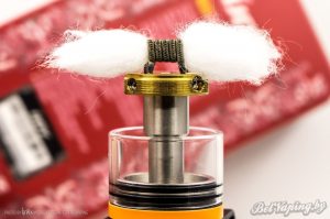 Укладка ваты в деку IMC-7 iJoy Limitless RDTA Classic Edition