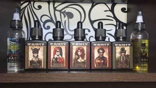 Обзор жидкости для вейпинга Komix Vape
