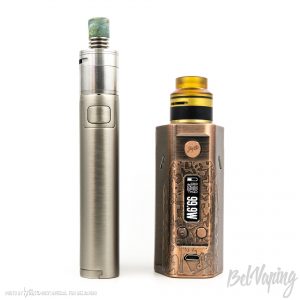 Сравнение Joyetech CUBOID 200 (слева) и Wismec DNA200