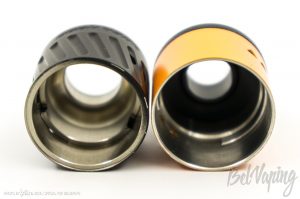 Боковые юбки Limitless RDTA (слева) и Karma RDTA